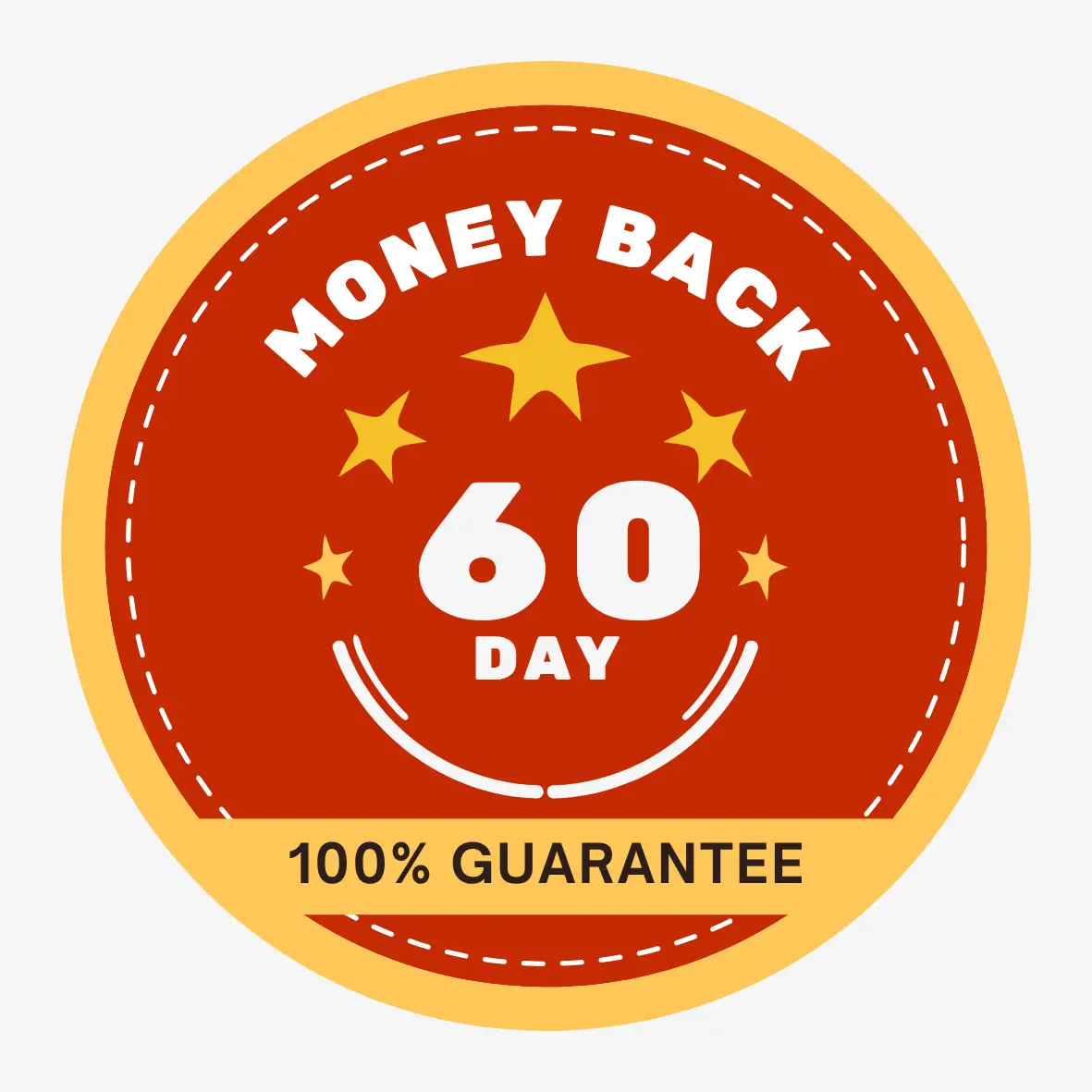 money back 60 days 100 percent